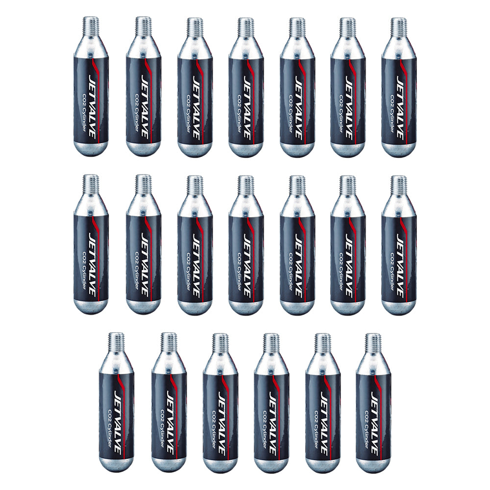 Weldtite Jetvalve 25g CO2 Cartridges jar of 20