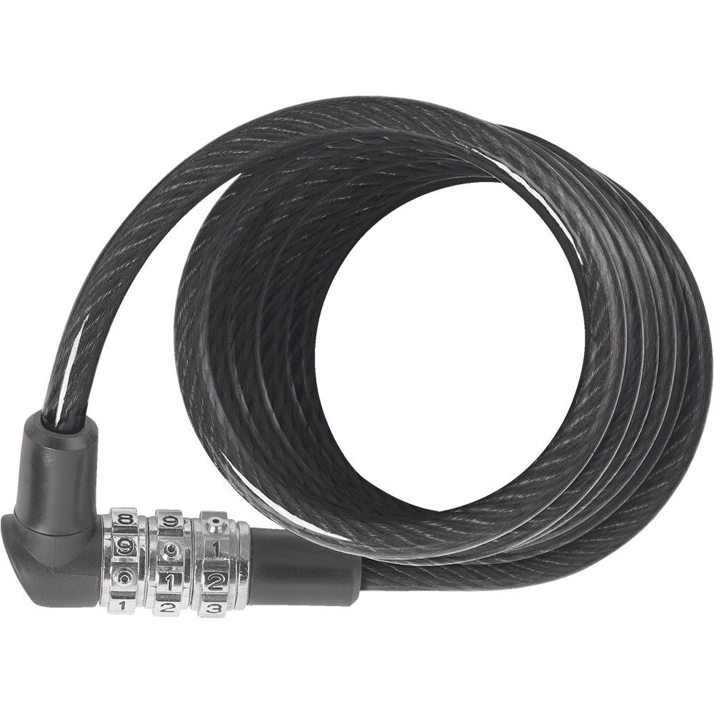 ABUS - Coil Cable Lock - 3506C/120 BK