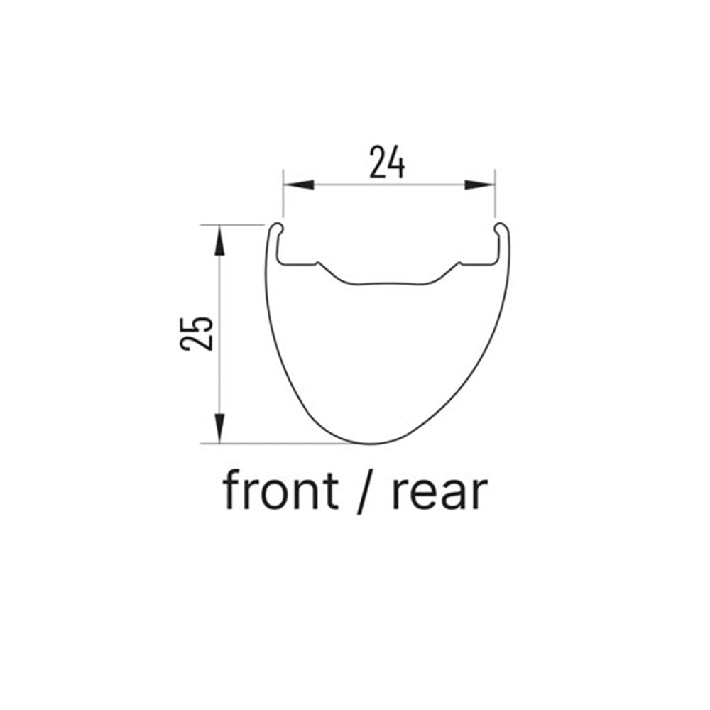 Miche Graff XL disc wheels