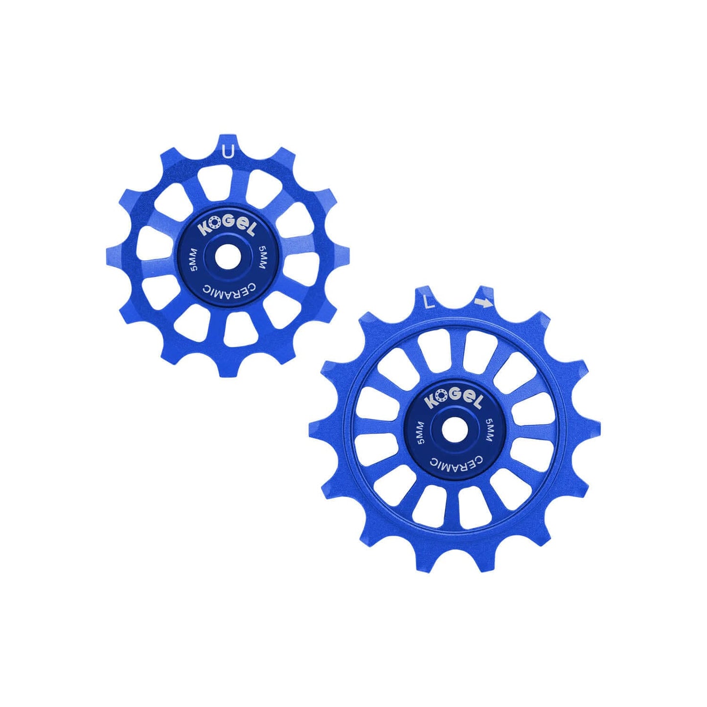 Kogel Gen 2 Pulley Set Blue - Road / 12/14T Hybrid Ceramic