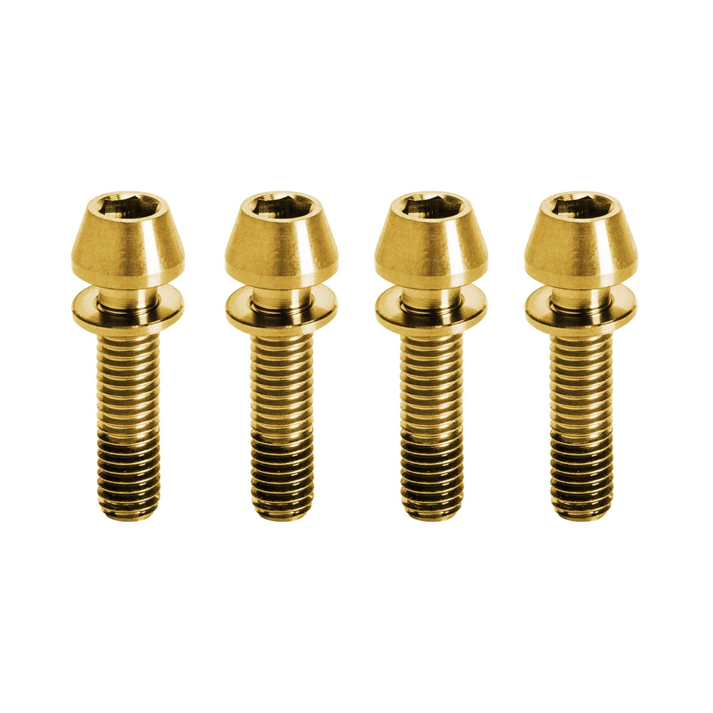 Kogel Titanium Bolt Kits Stem Clamp / Gold