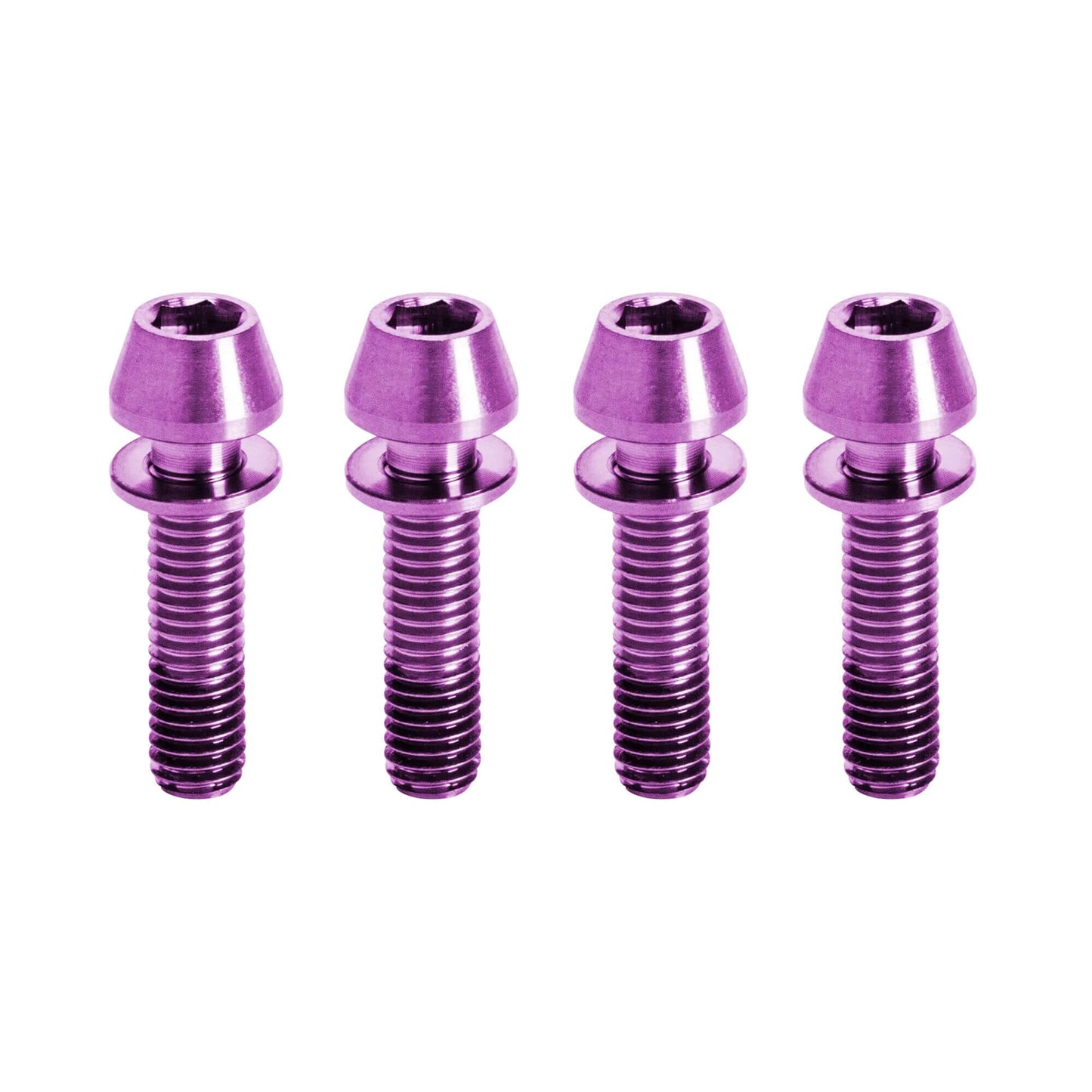 Kogel Titanium Bolt Kits Stem Clamp / Purple