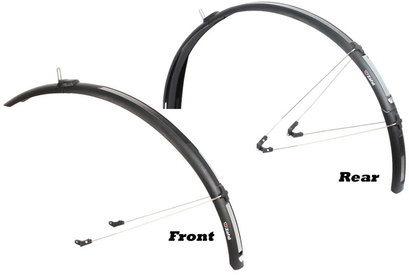 Zefal Paragon C40 Leisure/City Mudguard Set