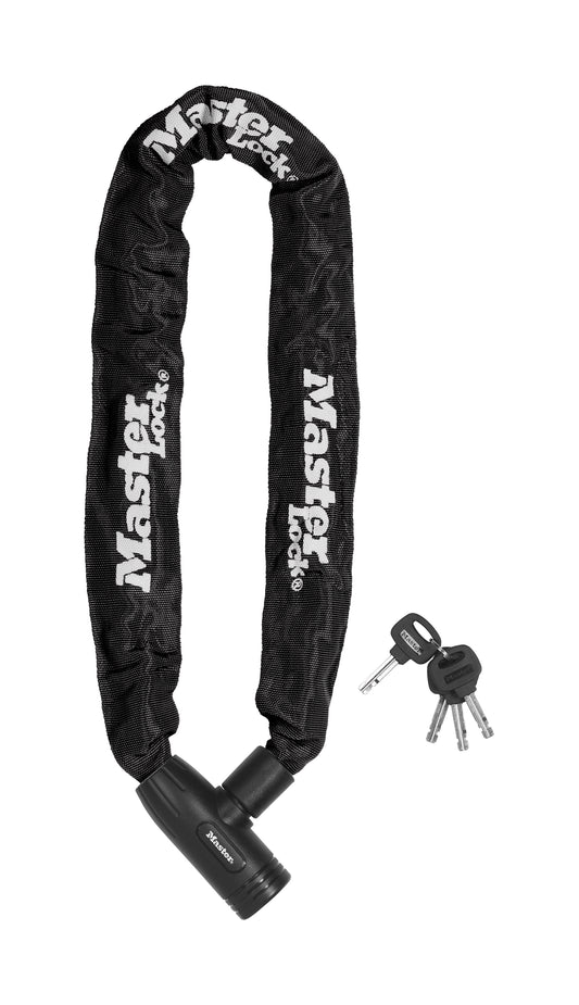 Master Lock Chain Key Lock 8mm x 90cm [8391] Black