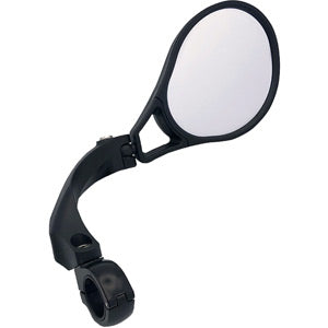 E-bike E13 approved mirror, adjustable, right handlebar clamp fitting