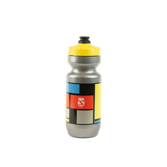 Silca Mondrian Bright Water Bottle Yellow / 22oz