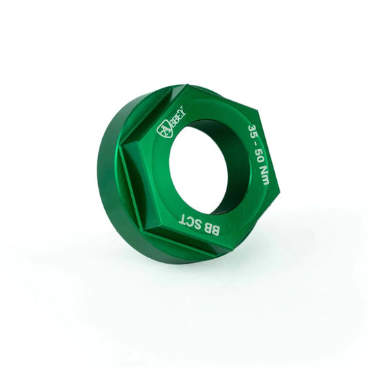 Abbey Bike Tools Crank Lock Ring Tool for Shimano Green / One Size