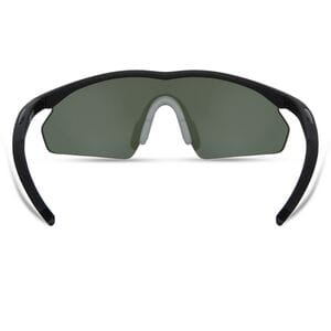 D'Flex glasses 3-lens pack - matt black frame / dark mirror, amber and clear lens