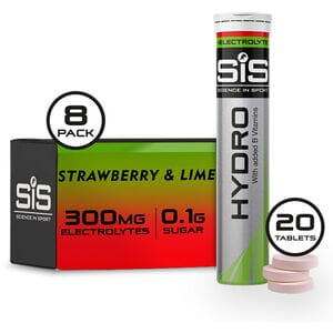 GO Hydro Tablet 8 tubes strawberry and lime