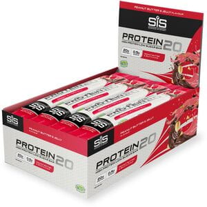 PROTEIN20 bar box of 12 bars peanut butter and jelly