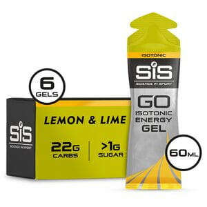 GO Energy Gel multipack box of 6 gels lemon lime