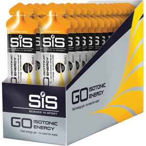 GO Isotonic Energy Gel box of 30 gels tropical