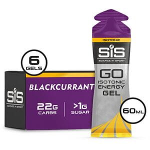 GO Energy Gel multipack box of 6 gels currant