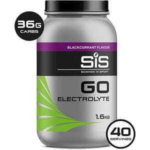 GO Electrolyte drink powder1.6 kg tub blackcurrant