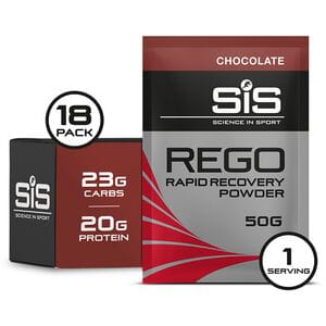 REGO Rapid Recovery drink powder box of 18 sachetschocolate