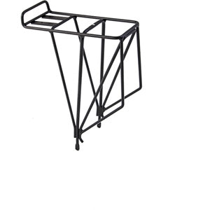 AX4 rear rack with 4 vertical spurs - alloy black