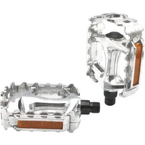Alloy trekking pedals, 9/16 inch silver