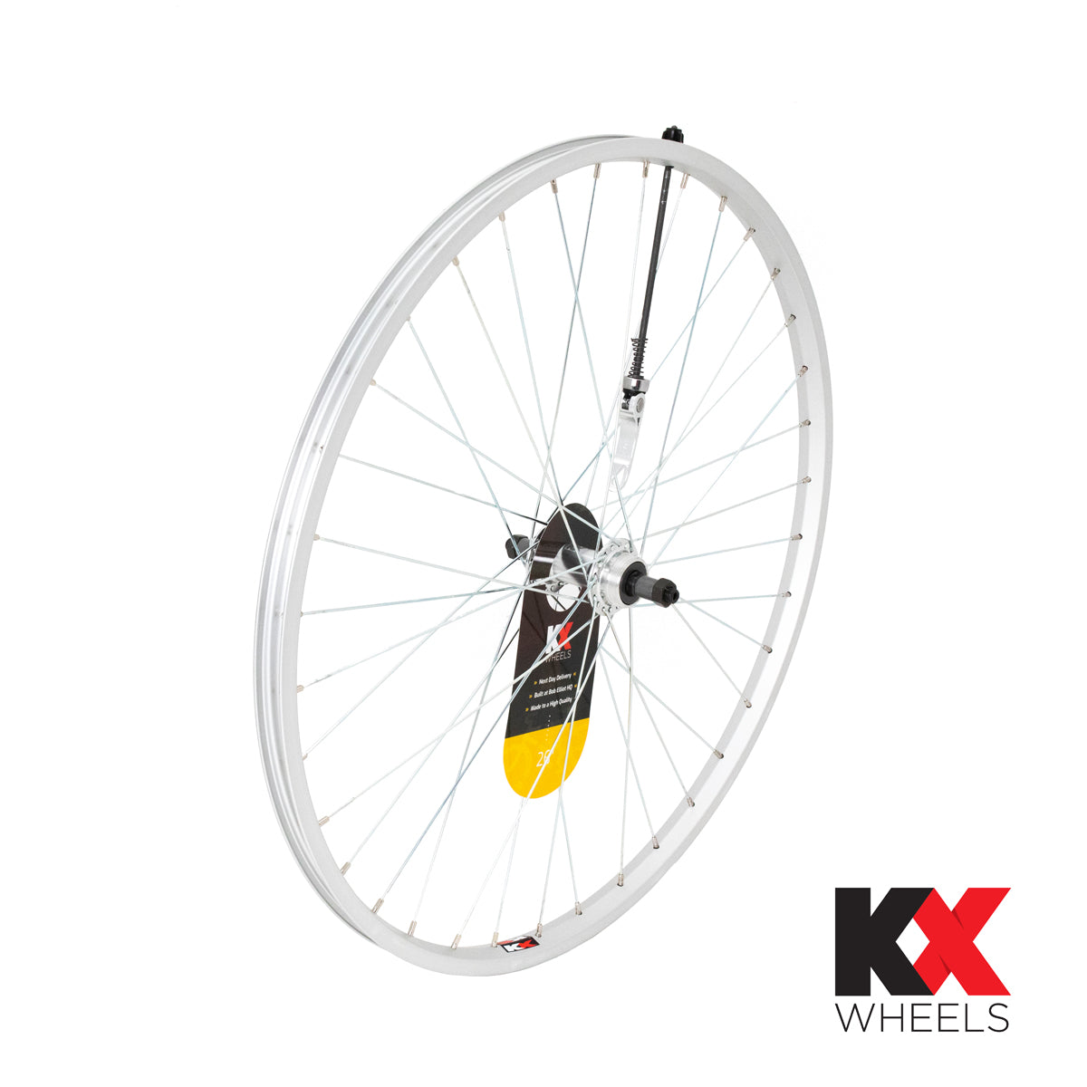 KX MTB 26" Singlewall Q/R Screw On Wheel Rim Brake (Rear) - Black