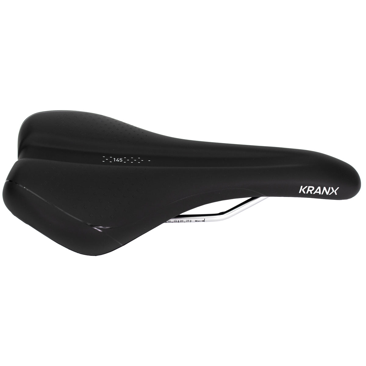 KranX Base 145 Road & Commuter Saddle in Black