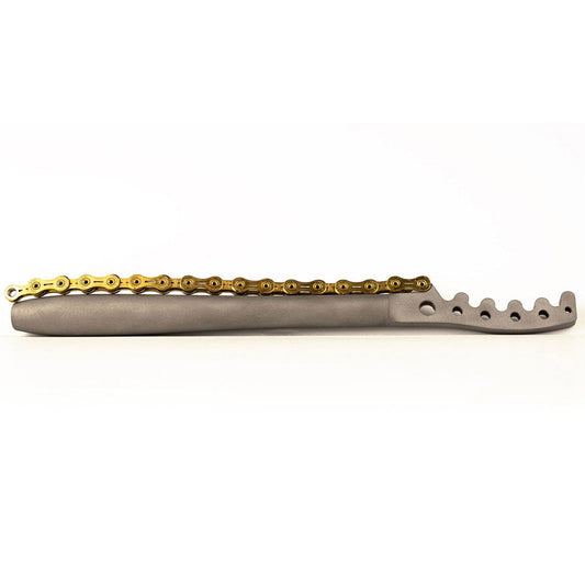 Silca 3D Printed Ti Chain Whip Titanium / One Size