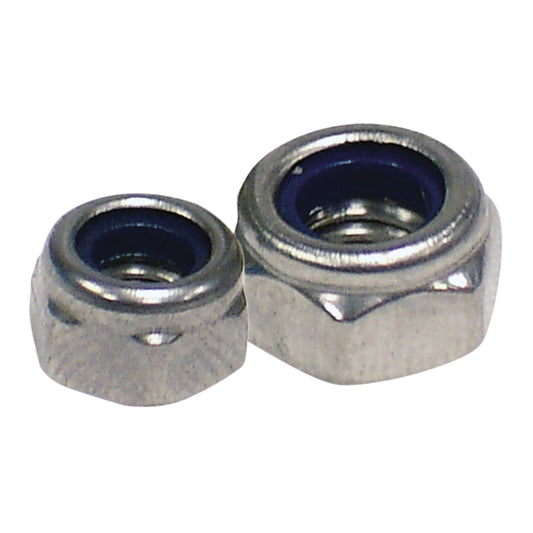 Oxford Stainless Steel Nyloc Nuts M5 -100 pcs