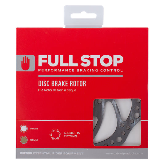 Oxford FullStop Brake Disc Rotor 160mm