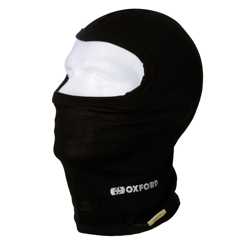 Oxford Deluxe Balaclava Merino - Black