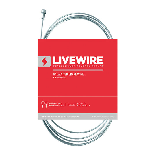 Livewire Stainless Steel Brake Wire 1.5mm x 1.8m