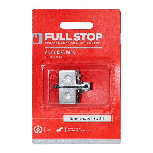 Fullstop Shimano XTR SL Alloy Disc Pads