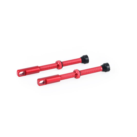 Oxford Tubeless Alloy Valve 60mm Red