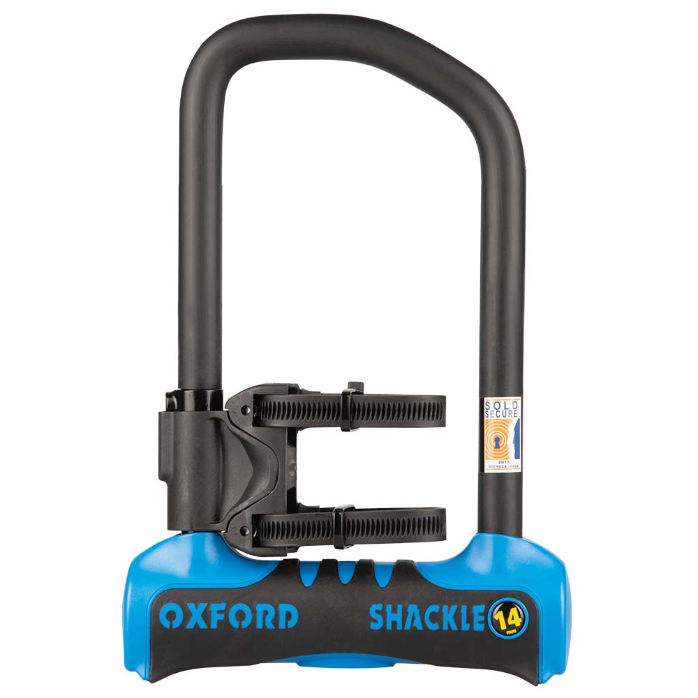 Oxford Shackle14 Pro U-Lock 260mm x 177mm BLUE