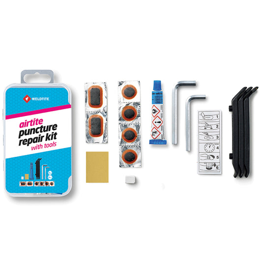 Weldtite Cure-c-cure cycle Puncture Rep Kit+Tools