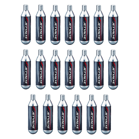 Weldtite Jetvalve 25g CO2 Cartridges jar of 20