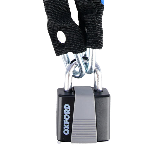 Oxford Chain 6 Chain & Padlock 0.9m x 6mm RND