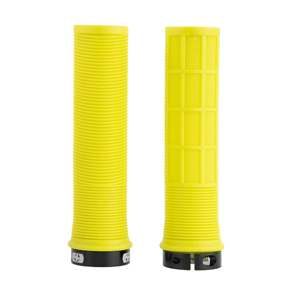 Oxford Driver Lock-on MTB Grips Fluo