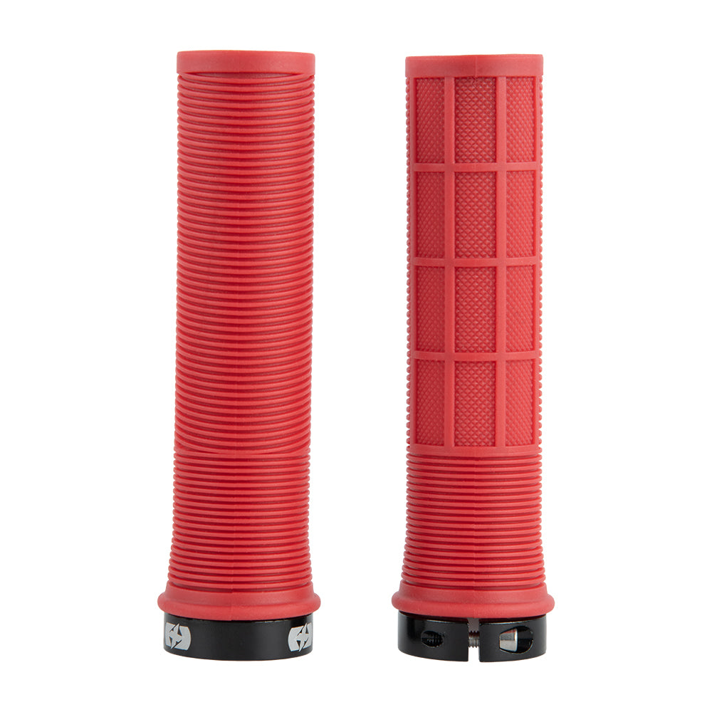 Oxford Driver Lock-on MTB Grips Red