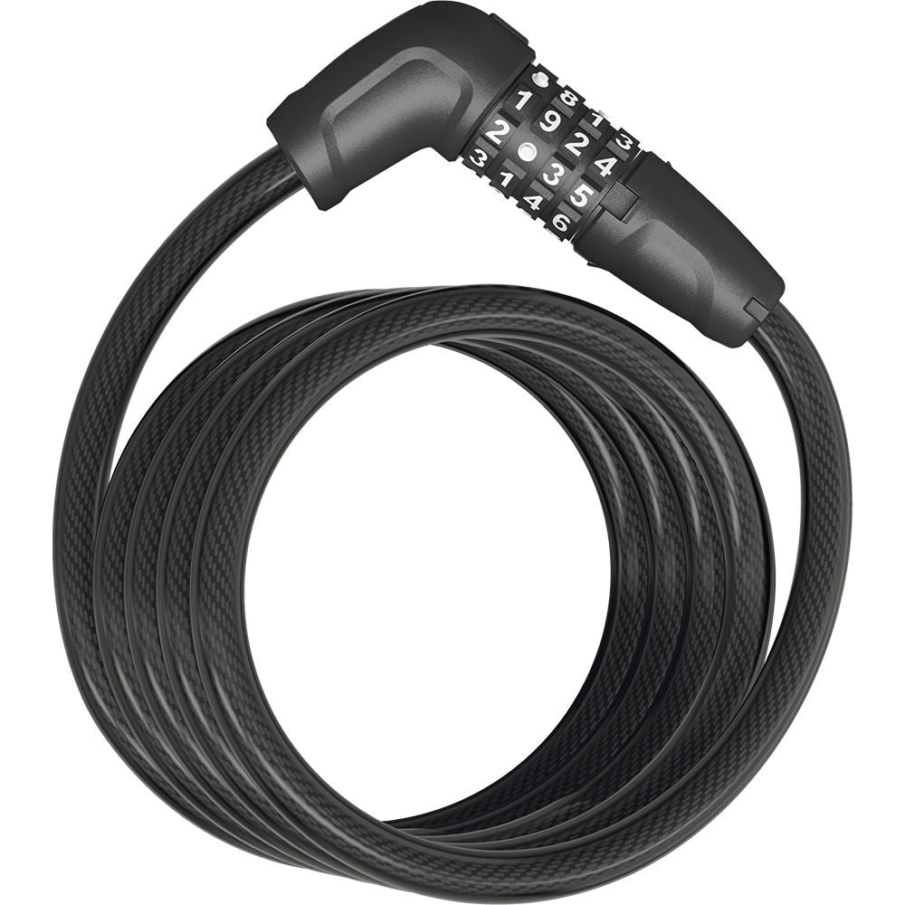 ABUS - Coil Cable Lock - 6512C/180 BK SCMU Tresor