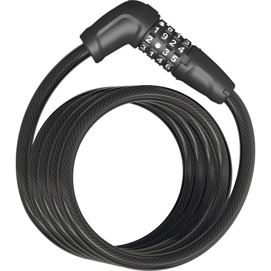 ABUS - Coil Cable Lock - 6512C/180 BK SCMU Tresor