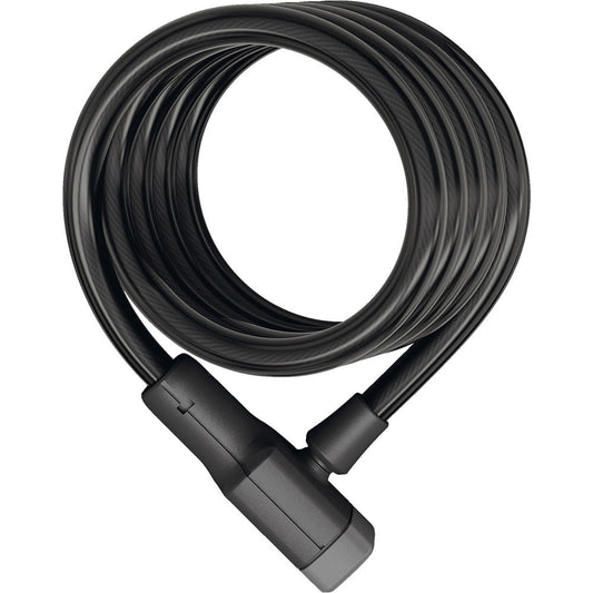 ABUS - Coil Cable Lock - 6512K/180 BK SCMU Booster