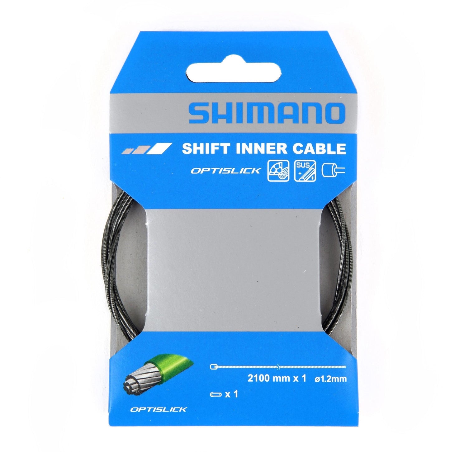 Shimano Optislick Gear Inner Cable for Road, Off Road or gravel bike