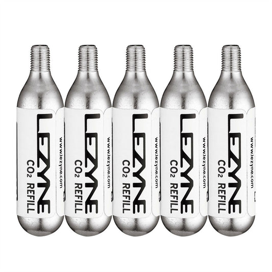 Lezyne - 16G Threaded CO2 Cartridge pack of 5