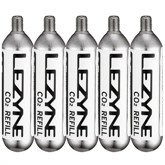 Lezyne - 25G Threaded CO2 Cartridge pack of 5