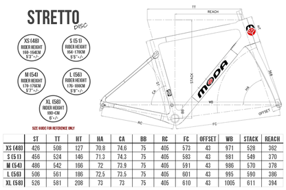 Moda Stretto - Gunmetal Grey