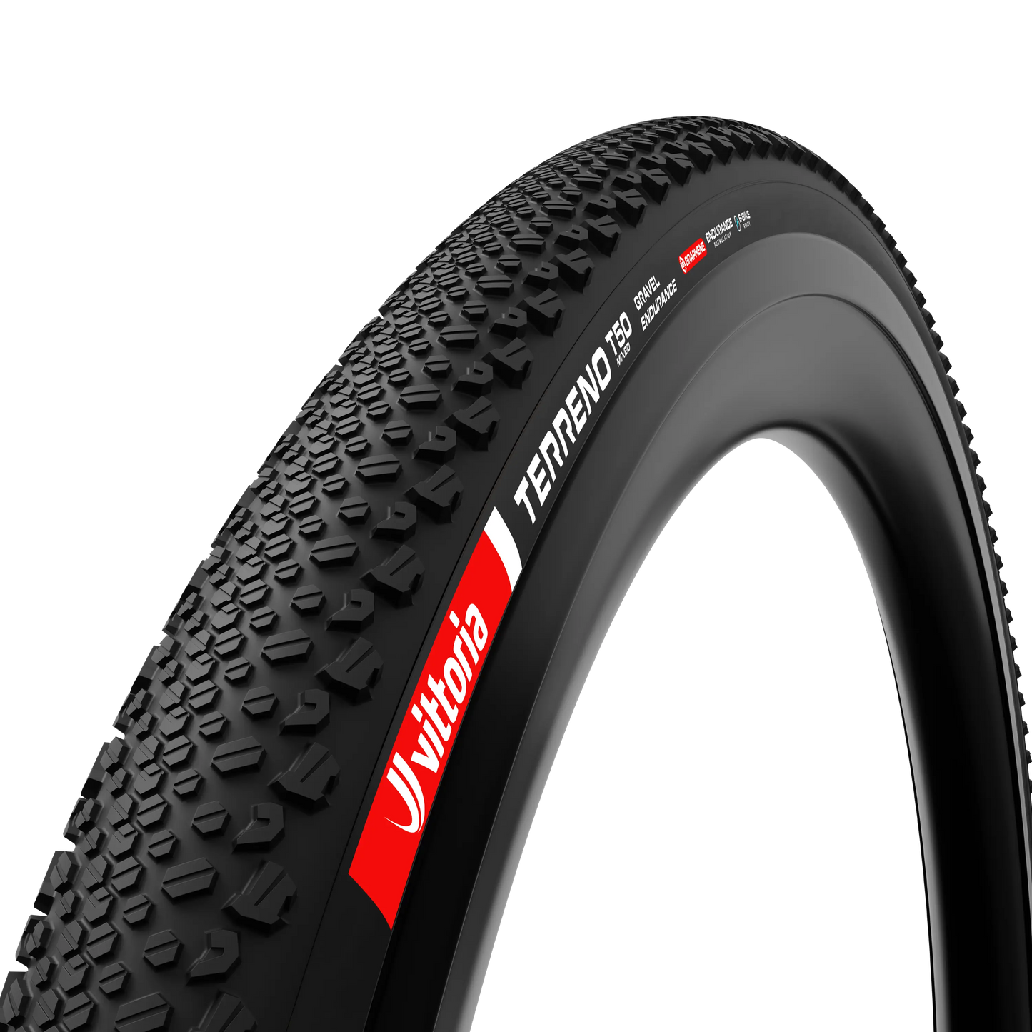 Terreno T50 Mixed 700x40c Gravel Endurance Full Black G2.0 Tubeless Ready Tyre