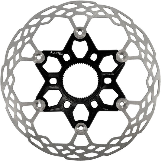 Aztec HexVent Ultra Lightweight Floating Rotor Centre Lock 160mm