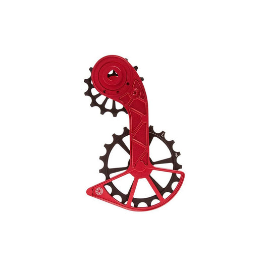 Kogel Kolossos Oversized Pulley Cage Red / SRAM eTap Rival