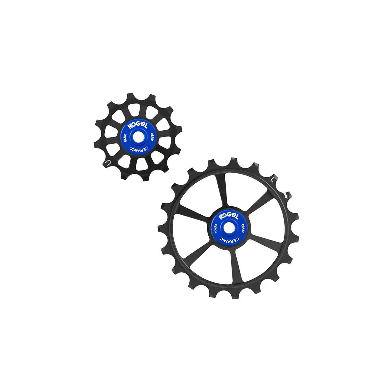 Kogel Kolossos Pulley Set Black / 12/19T