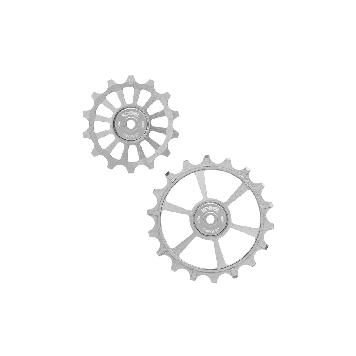 Kogel Gen 2 Pulley Set Raw - Cross / 14/18T