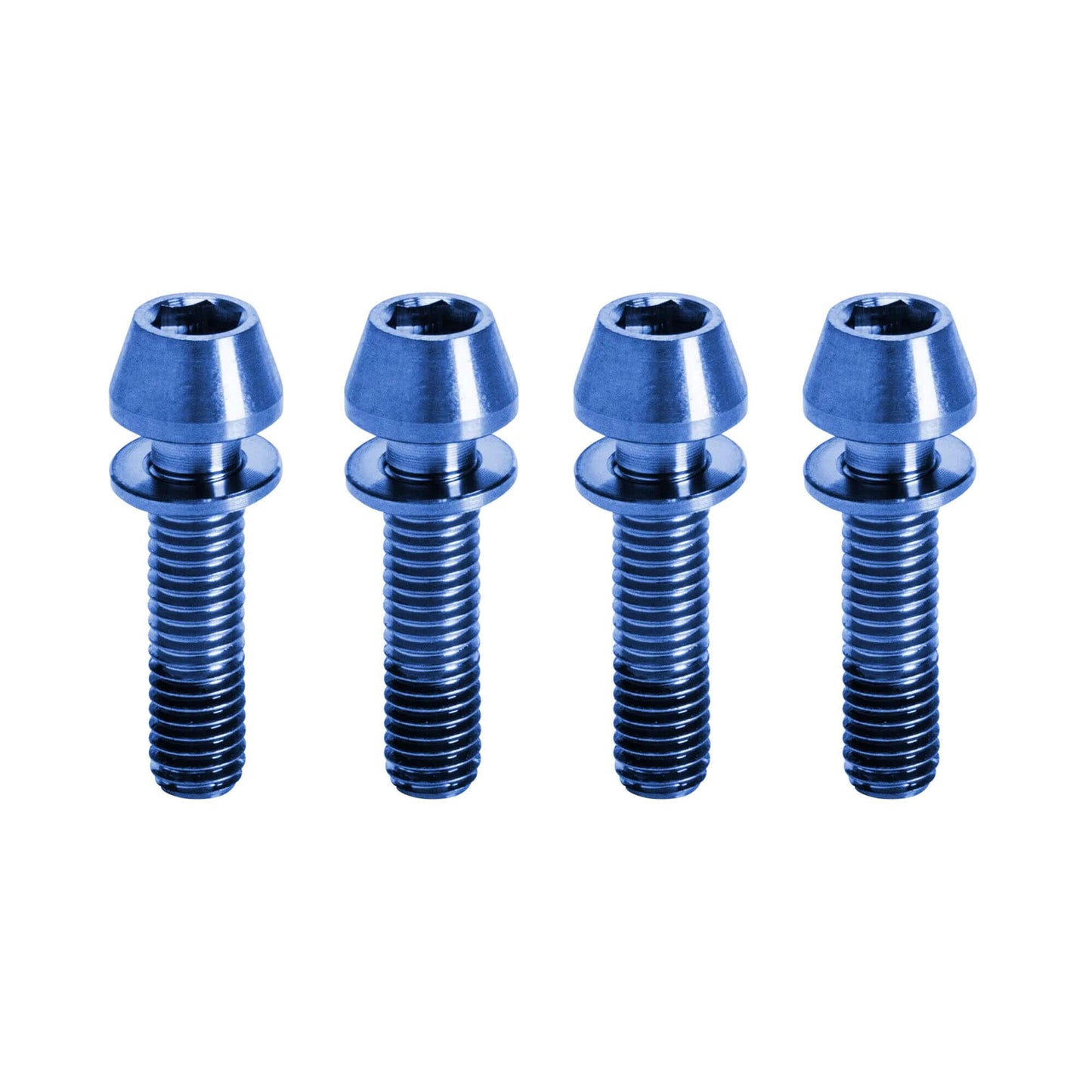 Kogel Titanium Bolt Kits Stem Clamp / Blue