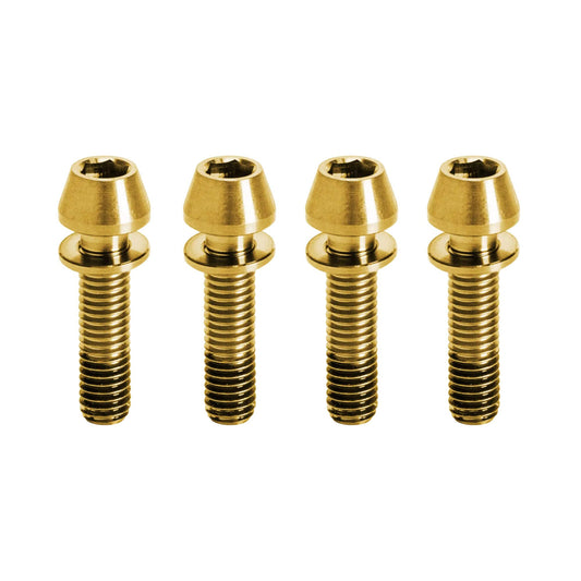 Kogel Titanium Bolt Kits Stem Clamp / Gold